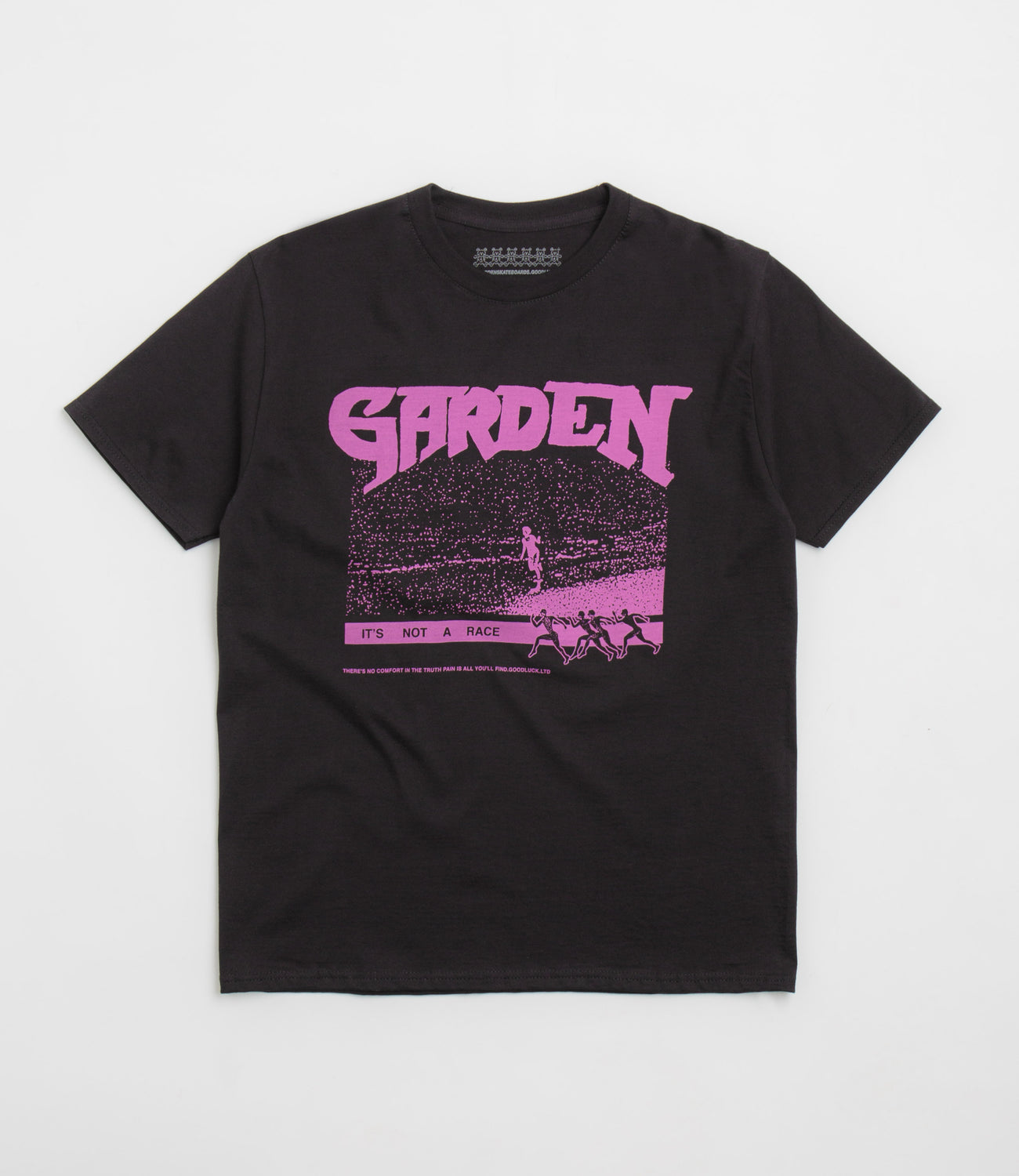 Not a Race T-Shirt (Black/Pink)