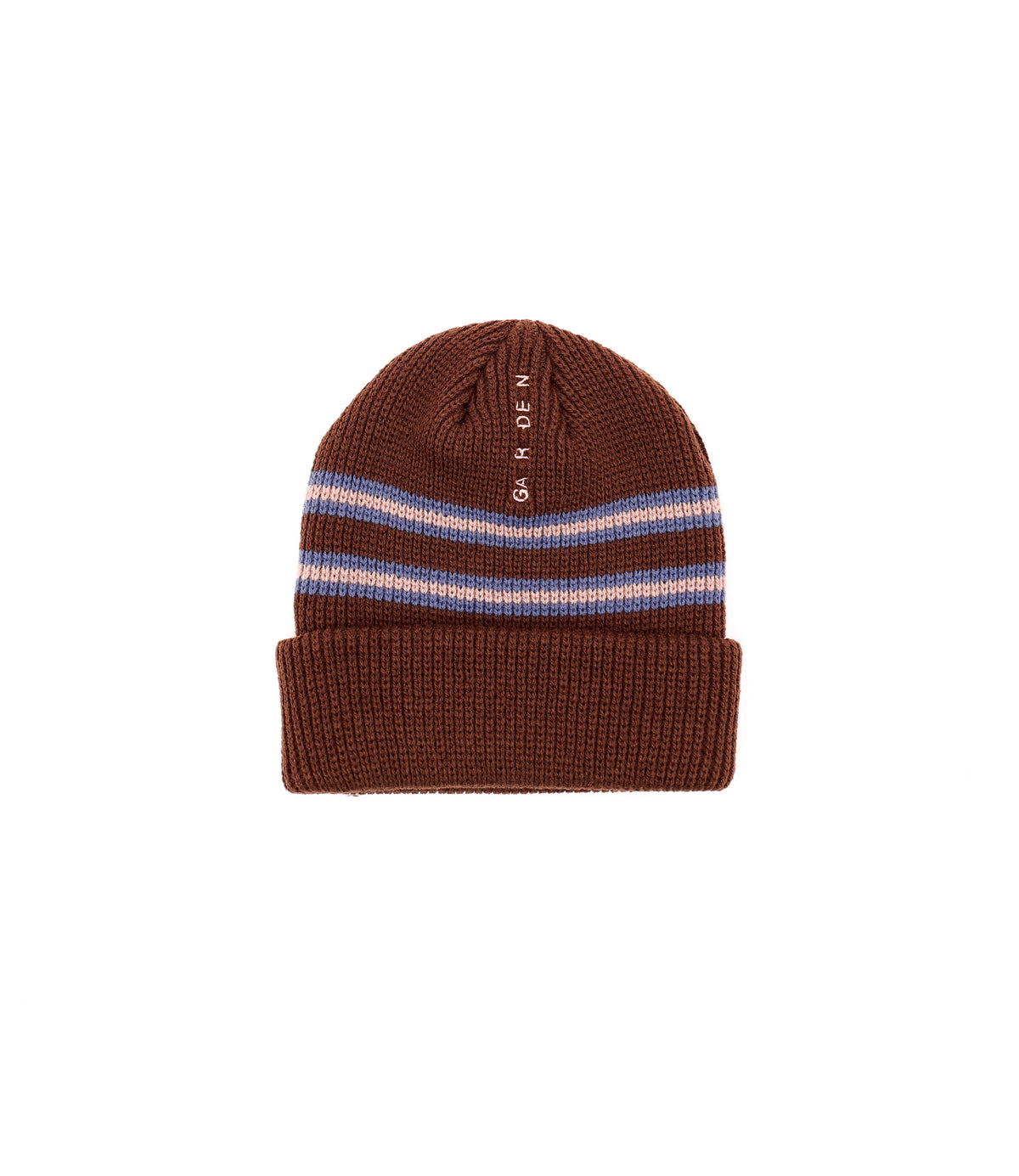 Billy Brown Knit Beanie by Garden Skateboards