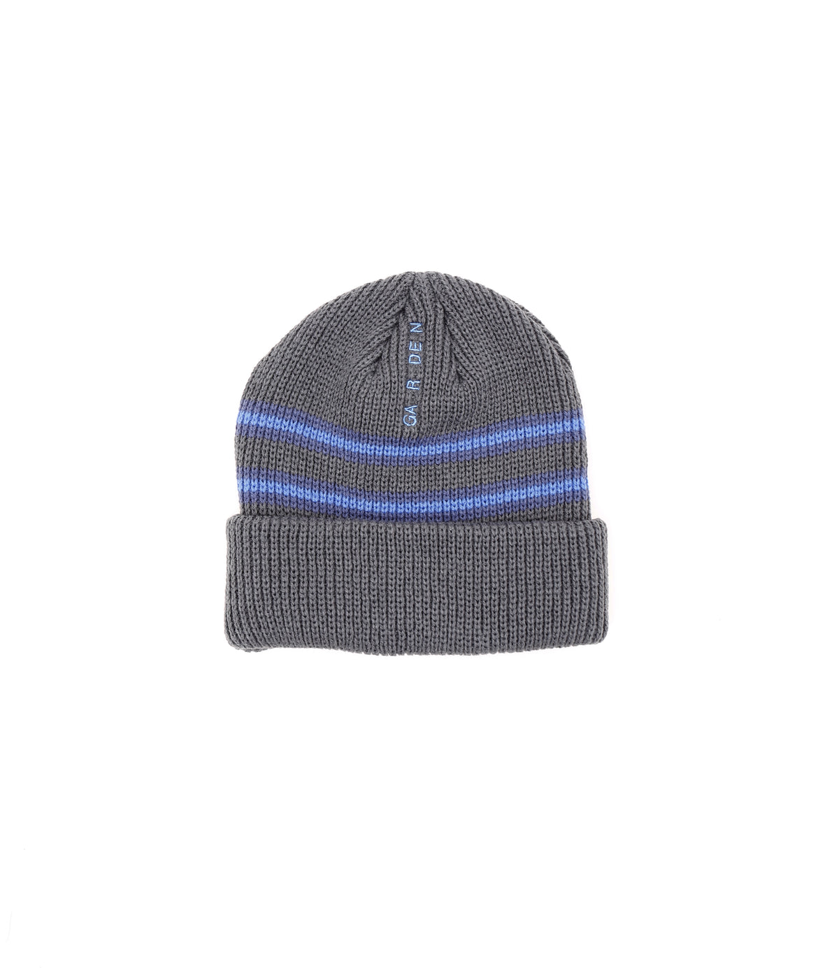 Billy Grey Knit Beanie by Garden Skateboards