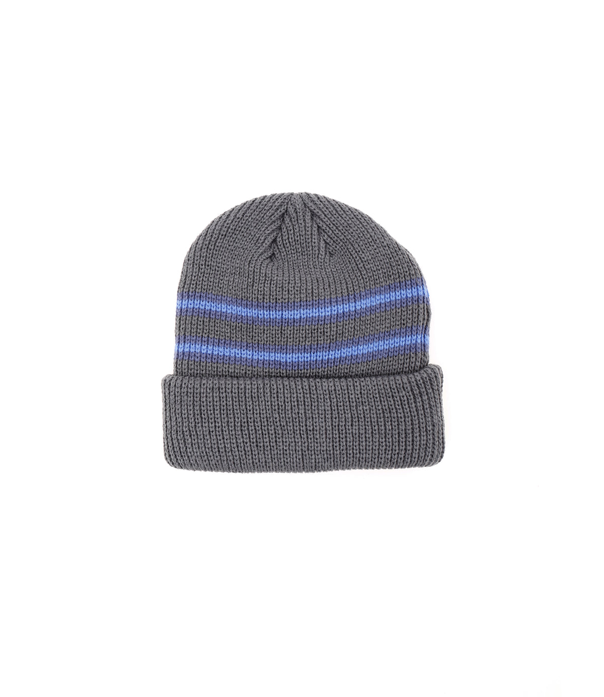 Billy Grey Knit Beanie by Garden Skateboards, view 2