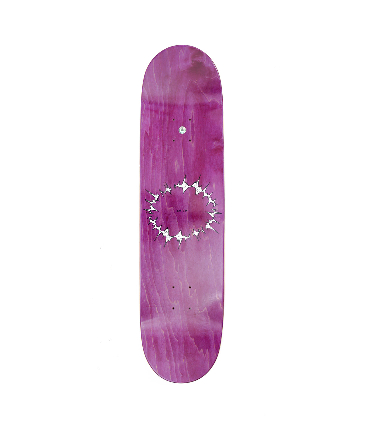 Wells Deck by Garden Skateboards, view 2