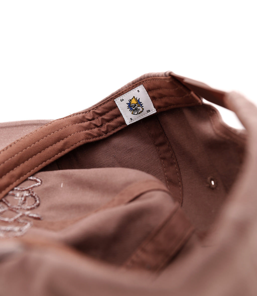 Crayon Cap Washed Brown by Garden Skateboards, view 4