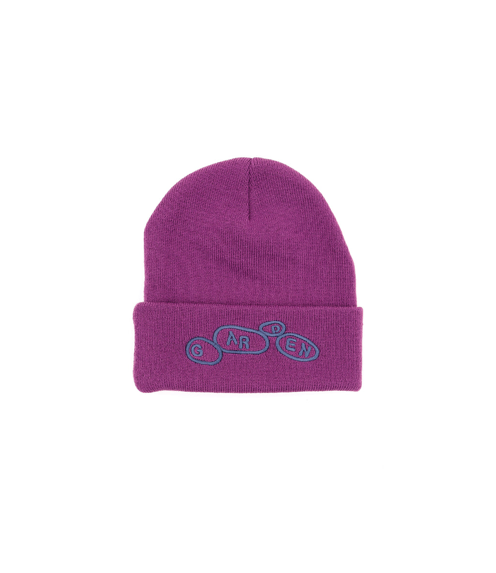 Pebbles Watch Beanie Purple by Garden Skateboards