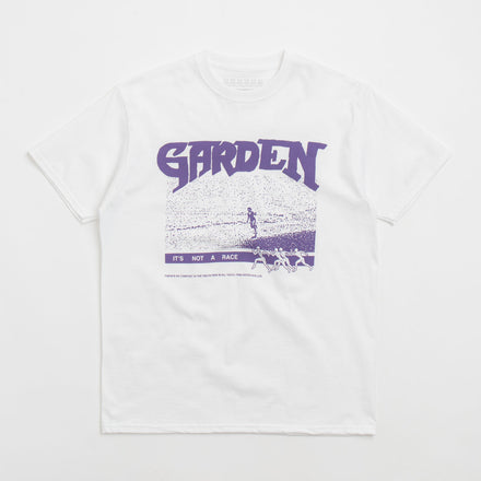 Not a Race T-Shirt (White/Blue)